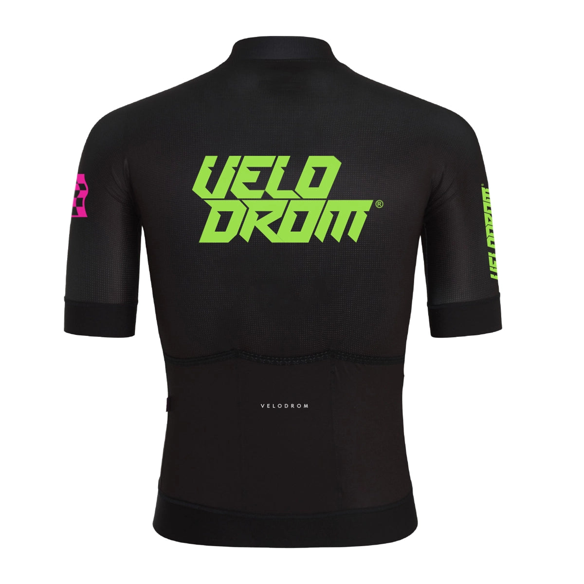 VELODROM RaceDay Jersey SS24 - Black/Fluor Graphics