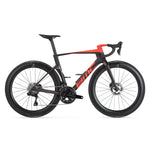 BMC Teammachine R01 TWO Shimano Dura Ace DI2 Power Meter DTSwiss Wheelset Road Bike - Carbon/Neon Red