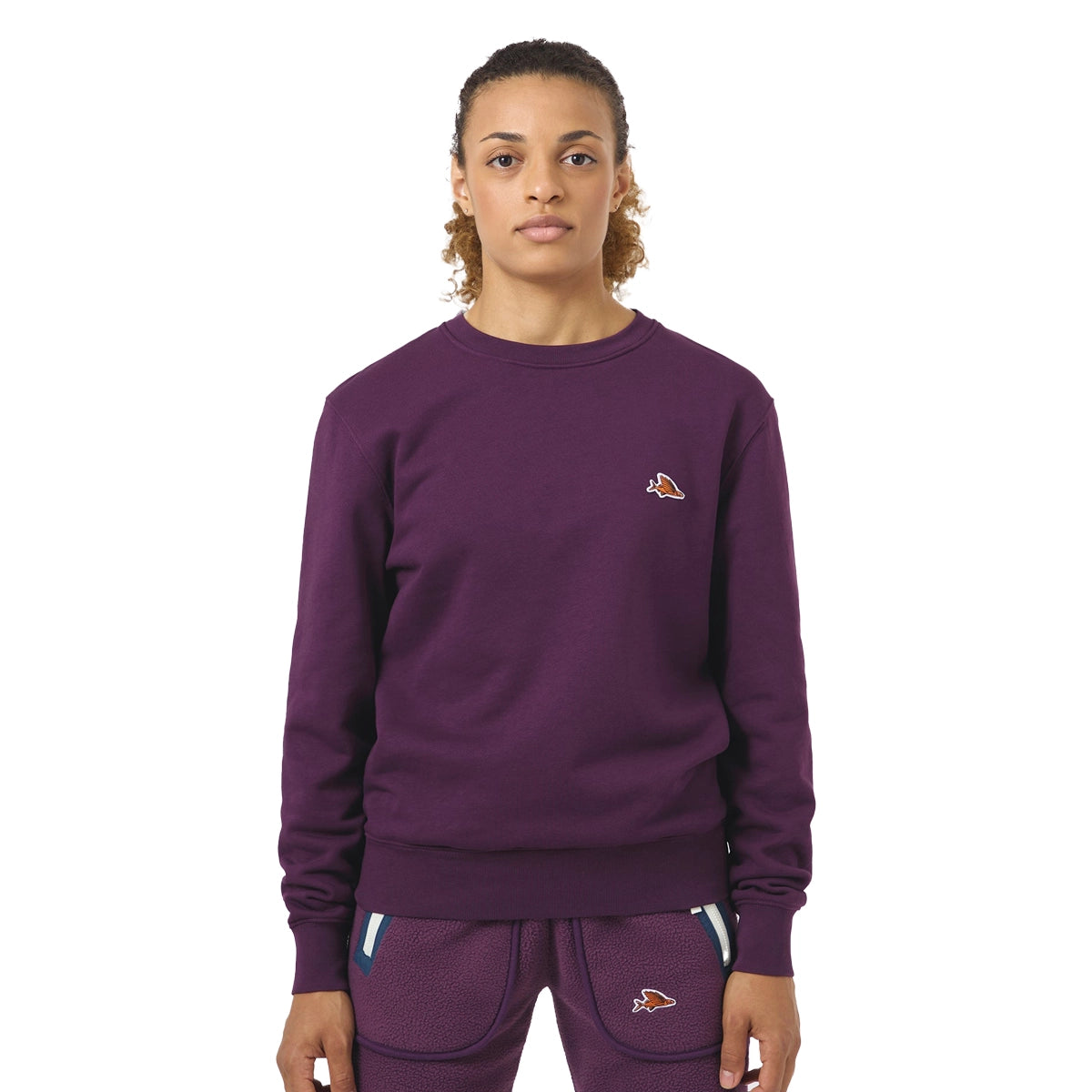 CAFE DU CYCLISTE Marlene Sweatshirt - Ride Quetsche