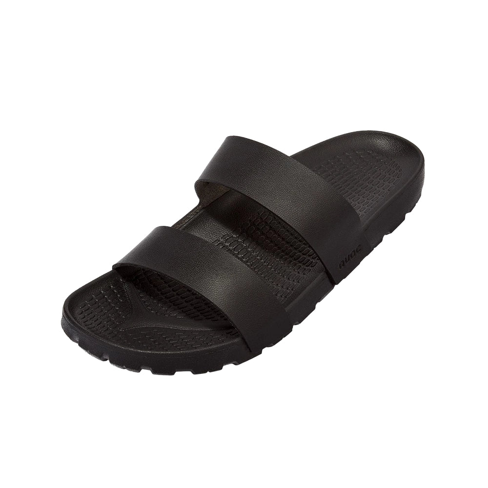 QUOC Lala Slide Flip Flop - Black-Casual Shoes-