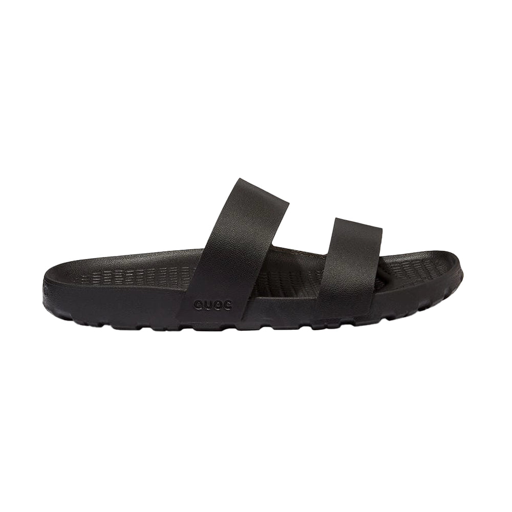 QUOC Lala Slide Flip Flop - Black-Casual Shoes-