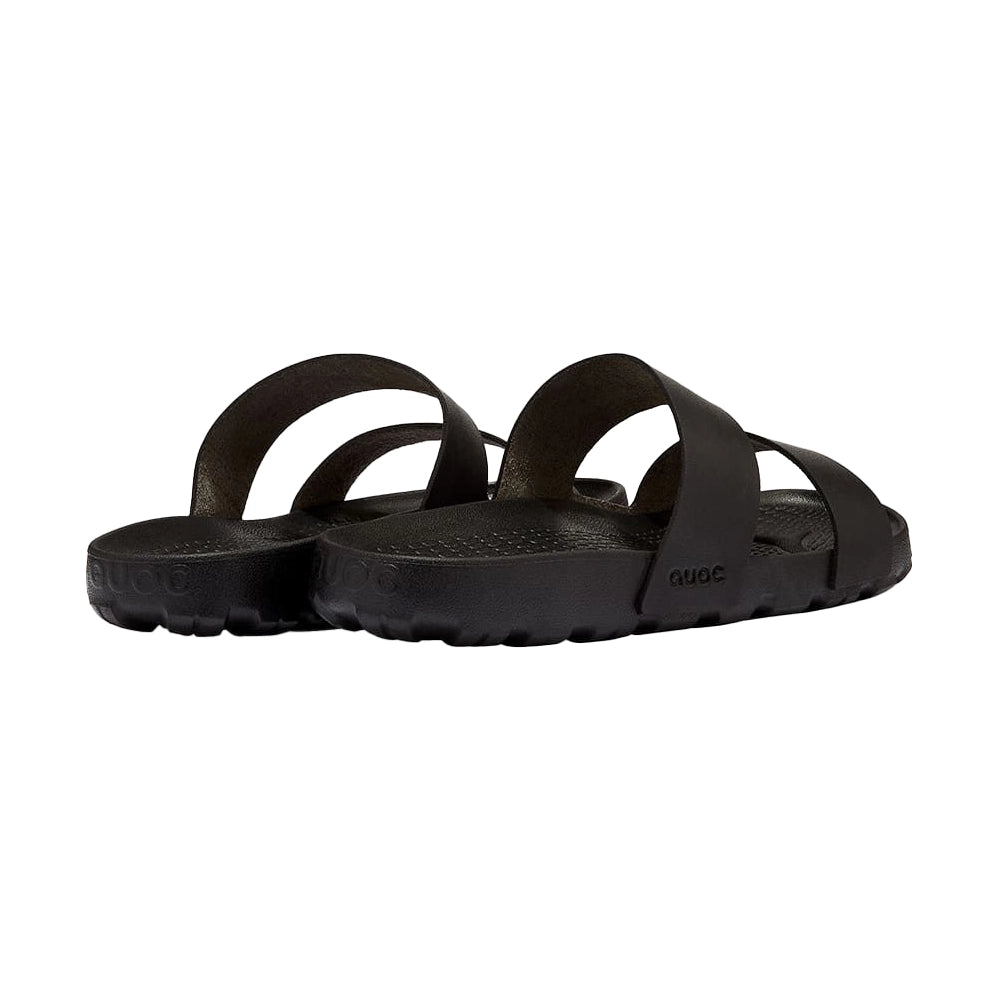 QUOC Lala Slide Flip Flop - Black-Casual Shoes-