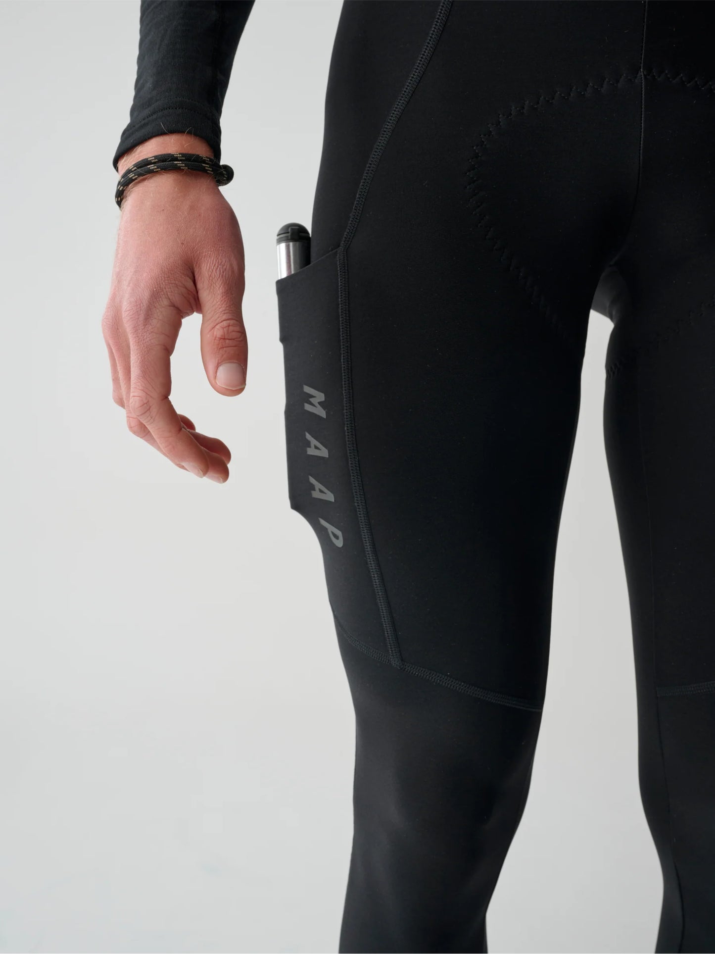 MAAP Team Evo Thermal Cargo Bib Tights - Black