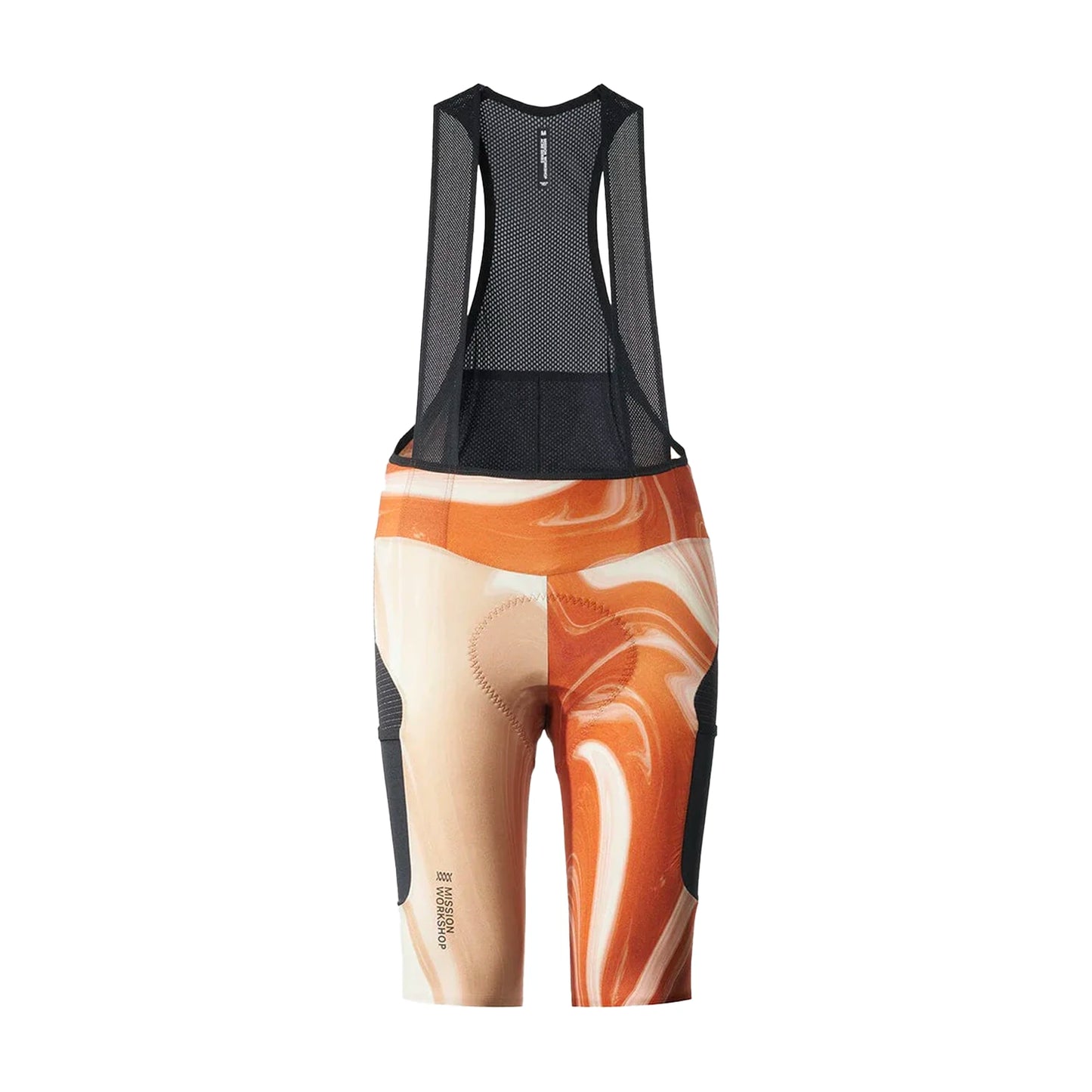 MISSION WORKSHOP Pro Bib Shorts Flow - Sand/Brown-Bib Shorts-64904521