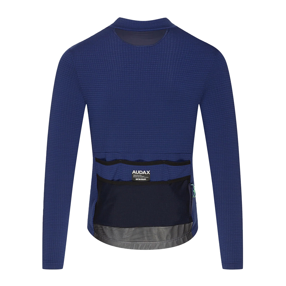 CAFE DU CYCLISTE Audax Lorenne Long Sleeve Jersey - Navy