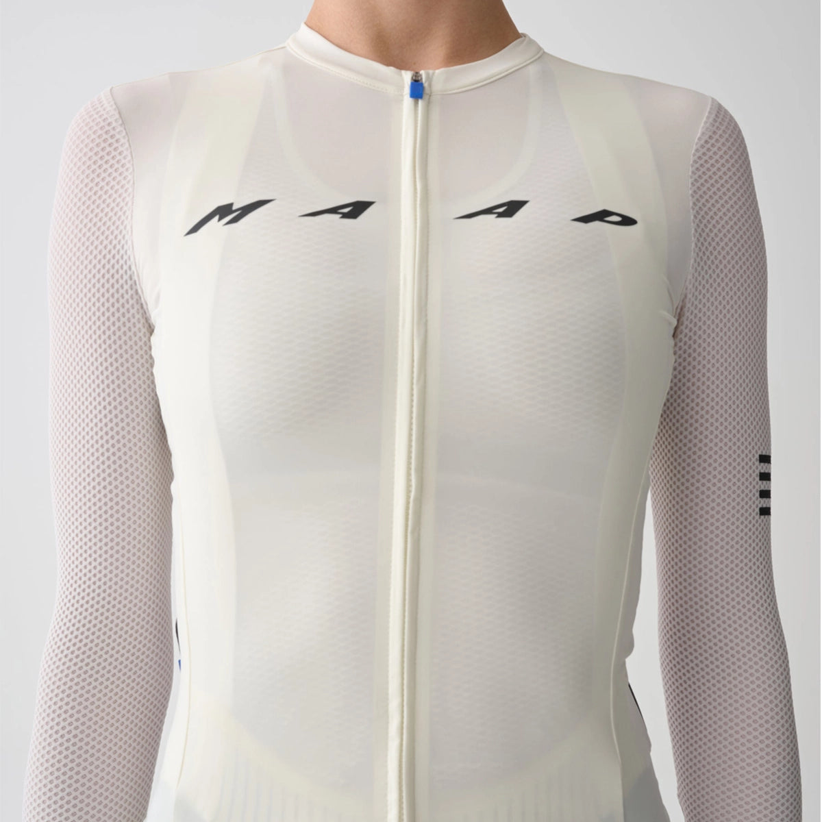 MAAP Evade Pro Base 2.0 LS Women Jersey - Chalk