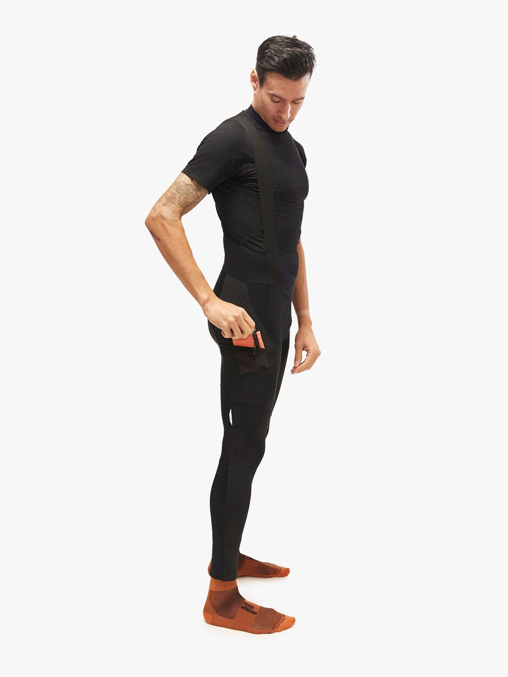 MISSION WORKSHOP Pro Winter Bib - Black-Bib Tights-