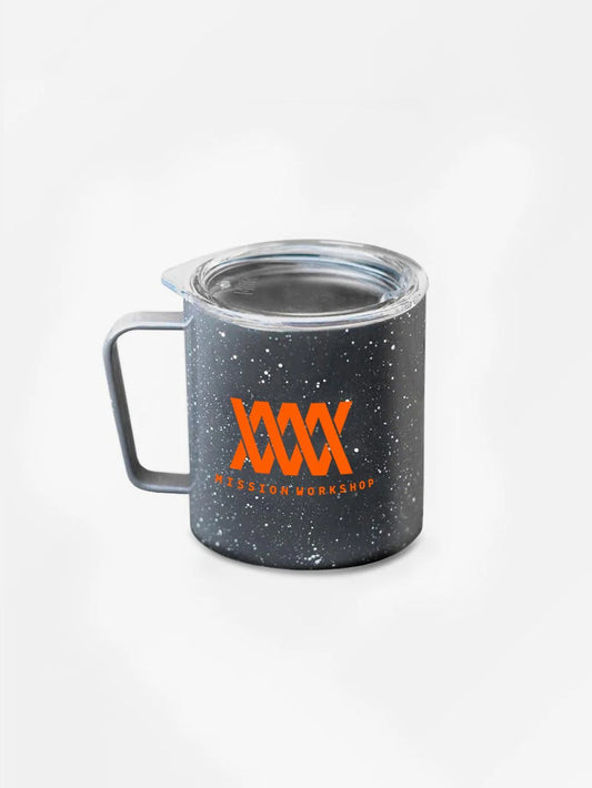 MISSION WORKSHOP MIIR X MW Camp Cup - Gray/Orange-Coffee Mugs-16201801