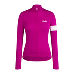 RAPHA Core Thermal Long Sleeve Women Jersey - WAW Berry/White