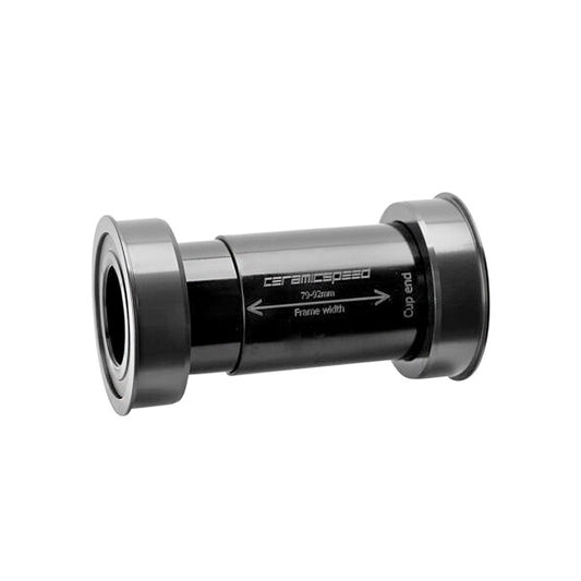 CERAMICSPEED Bottom Bracket T47 Internal Shimano 24mm - Coated Black