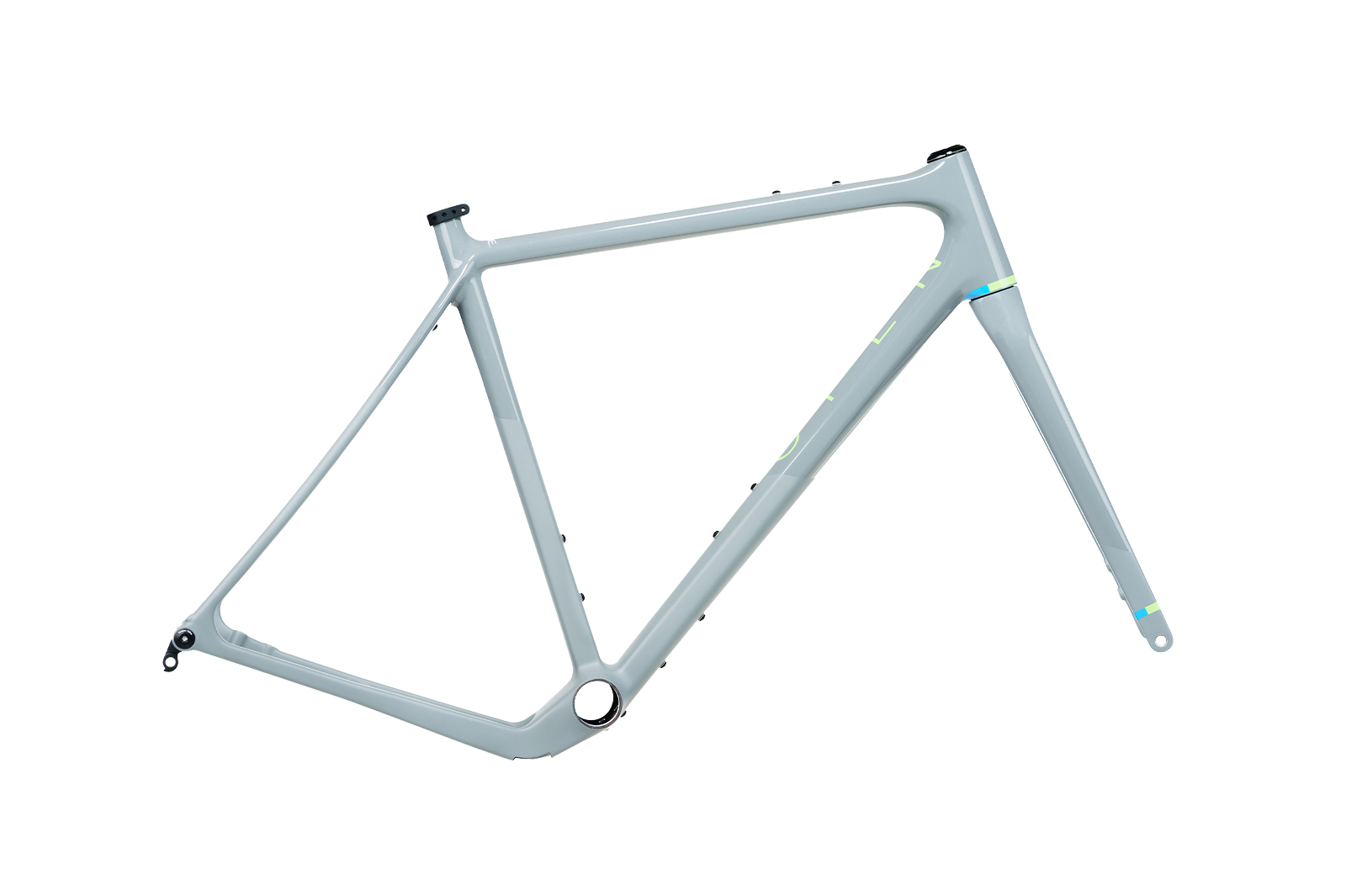 OPEN WI.DE. “Extreme Gravel” Frameset - Gray Matte/Gloss-GRAVEL Frameset-