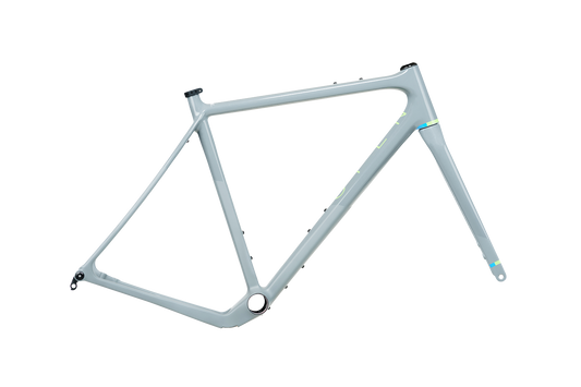 OPEN WI.DE. “Extreme Gravel” Frameset - Gray Matte/Gloss-GRAVEL Frameset-