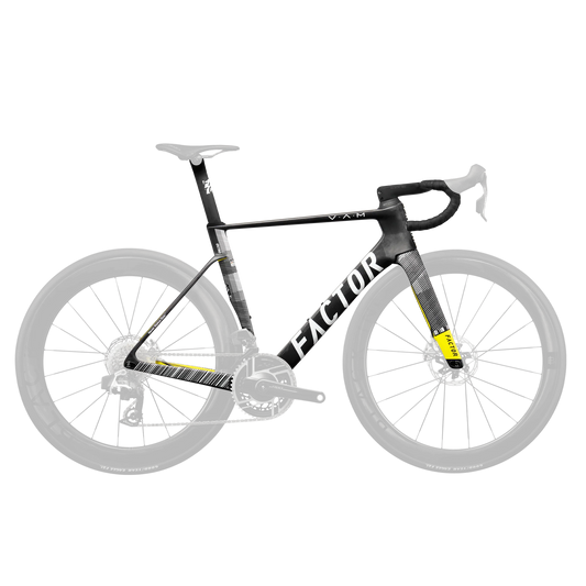 FACTOR OSTRO Premium Package Cuadre Bicicleta - Black (includes Tija de seient y Manillar)