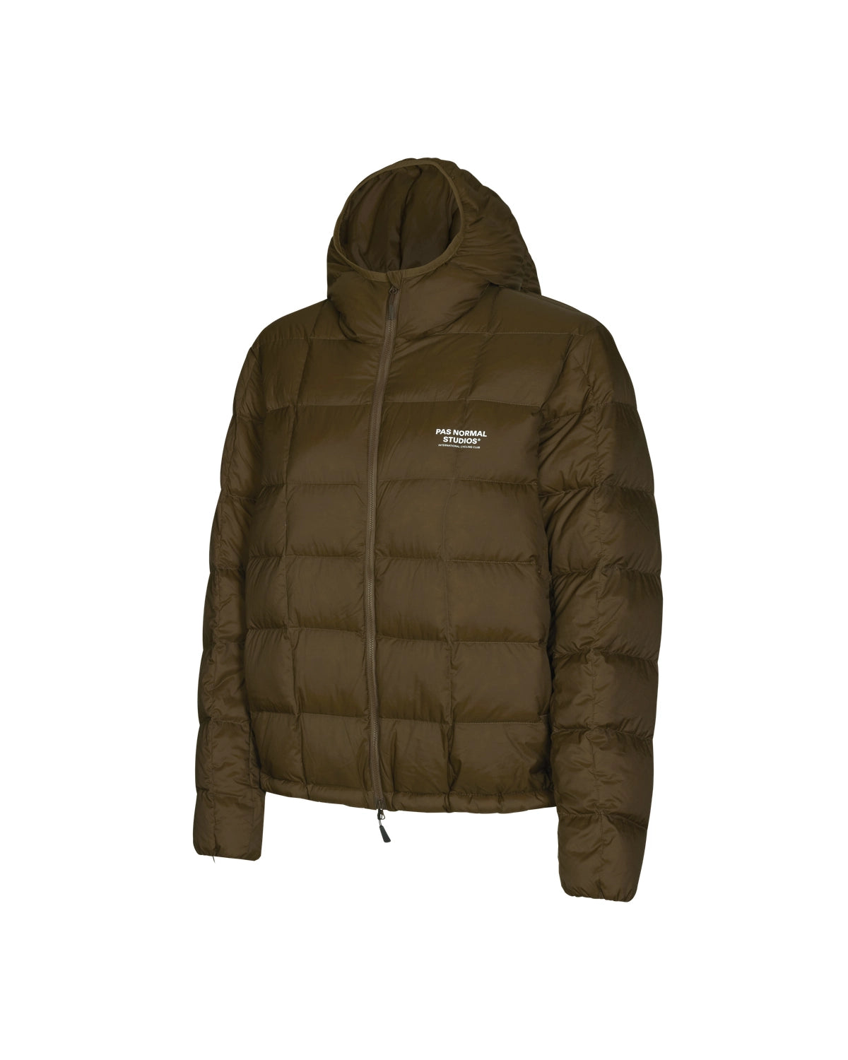 PAS NORMAL STUDIOS Off Race Down Jacket - Army Brown