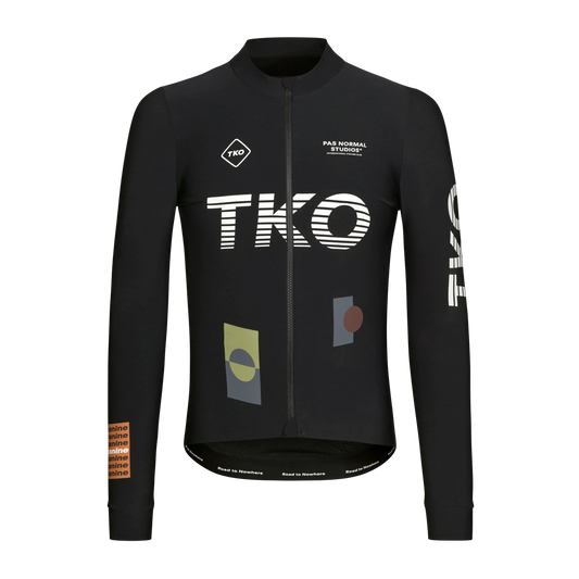 PAS NORMAL STUDIOS TKO Mechanism Long Sleeve Jersey AW24 - Black