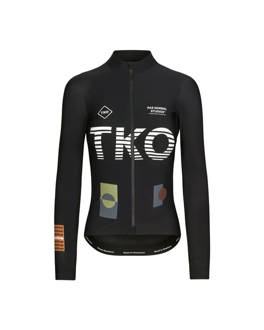 PAS NORMAL STUDIOS TKO Mechanism Long Sleeve Women Jersey AW24 - Black