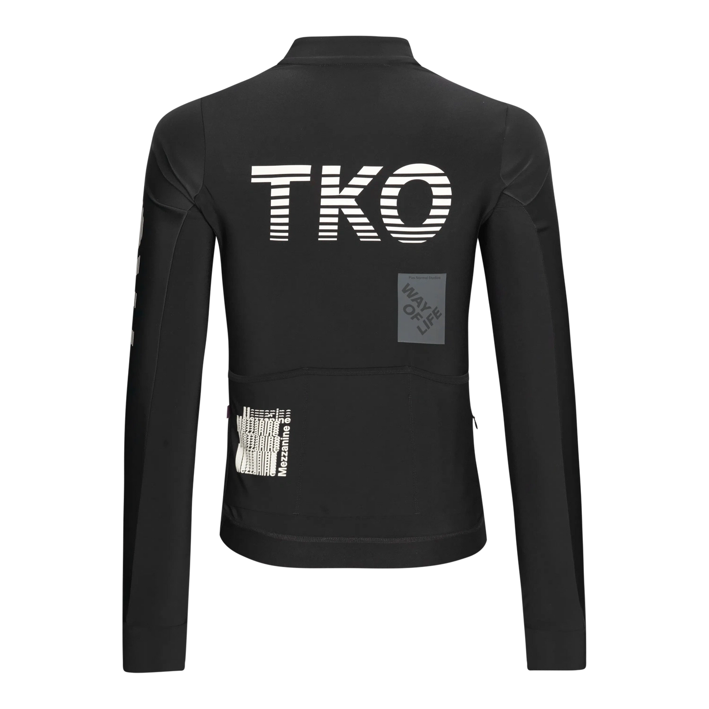 PAS NORMAL STUDIOS TKO Mechanism Thermal Long Sleeve Jersey AW24 - Black