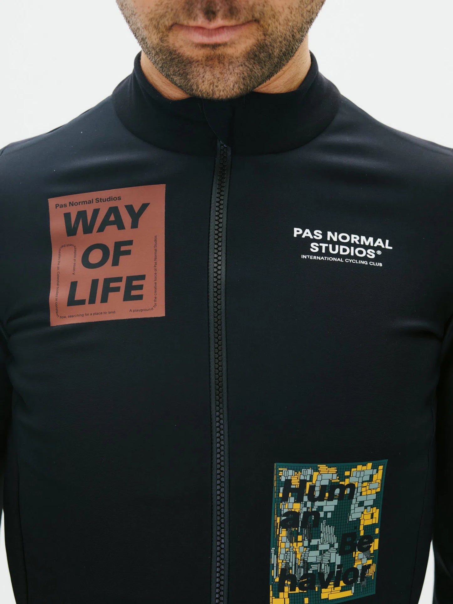 PAS NORMAL STUDIOS TKO Mechanism Thermal Long Sleeve Jersey AW24 - Black