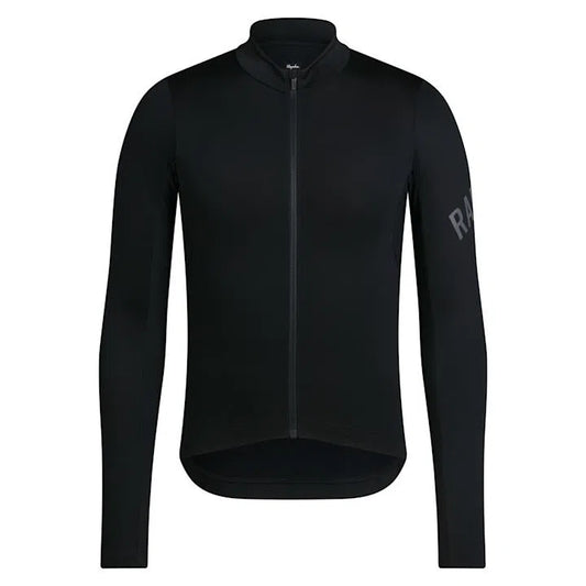 RAPHA Pro Team Long Sleeve Midweight Jersey - BLW Black/White