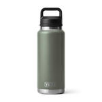 YETI Rambler 36 OZ 1 L Bottle With Chug Cap - Camp Green-Drinkware-888830254516