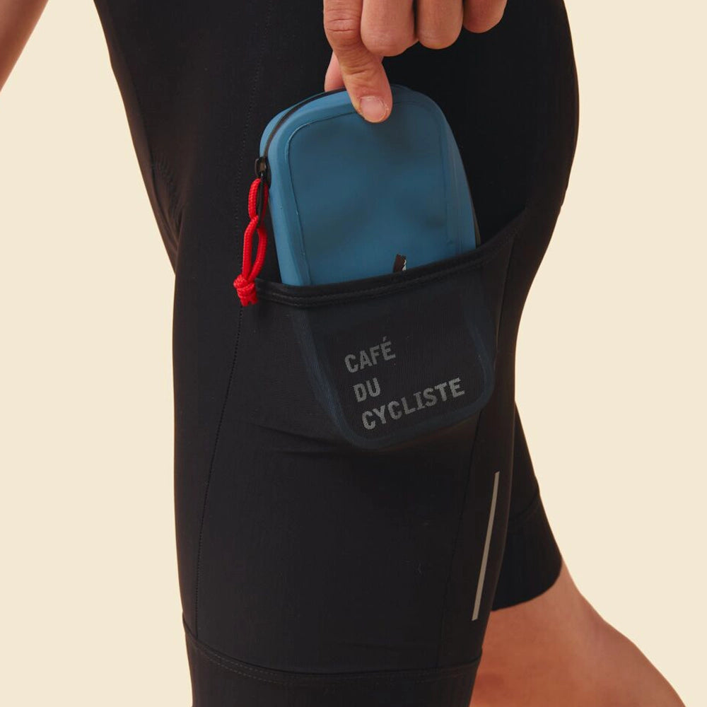 CAFE DU CYCLISTE Eva Cycling Bib Short - Black-Bib Shorts-