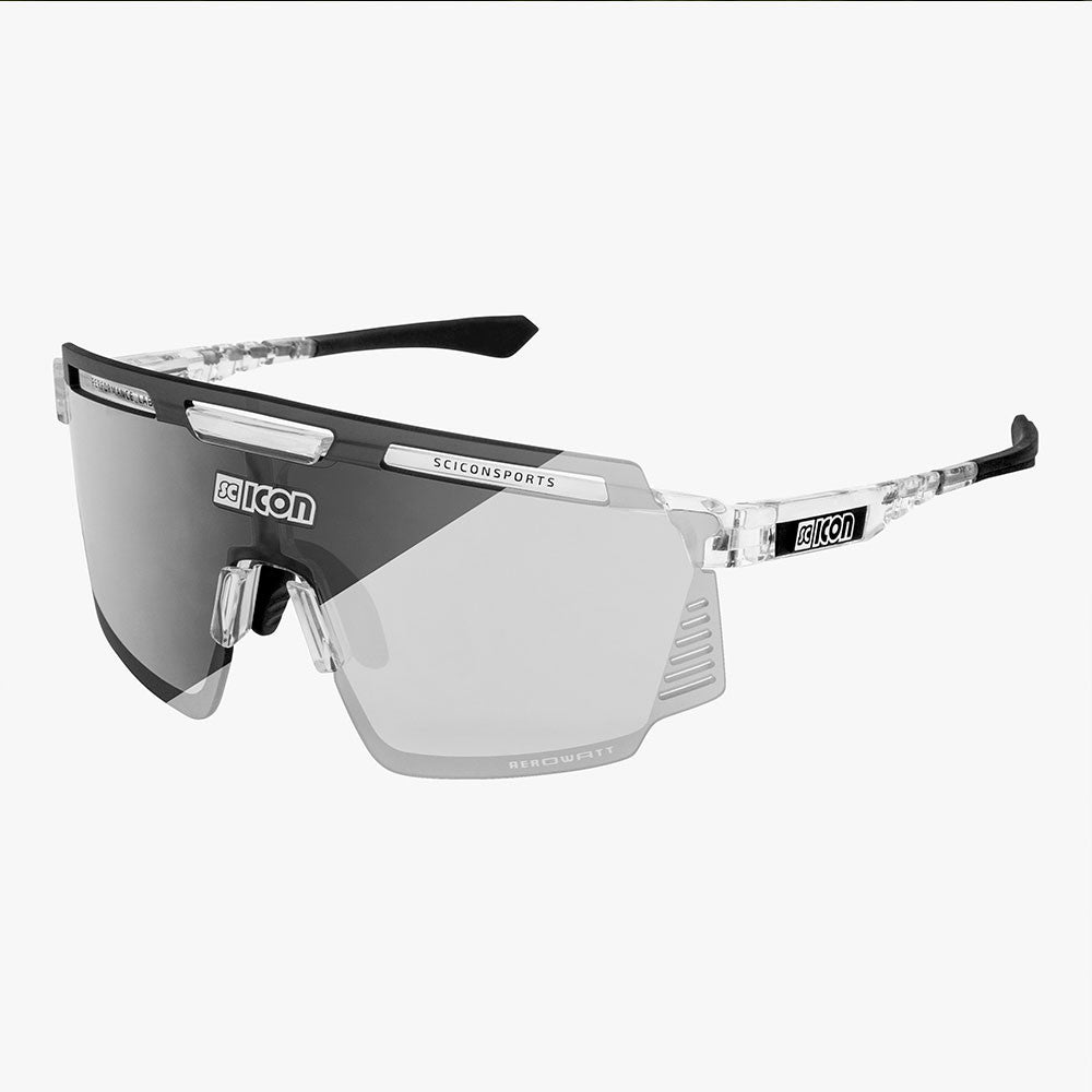 SCICON AEROWATT CRYSTAL GLOSS Sunglasses - PHOTOCHROMIC LENS