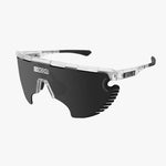 SCICON AEROWING LAMON CRYSTAL GLOSS Sunglasses - MULTIMIRROR SILVER LENSES