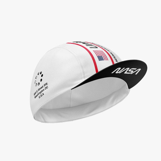 SCICON SPACE AGENCY CYCLING CAP - White