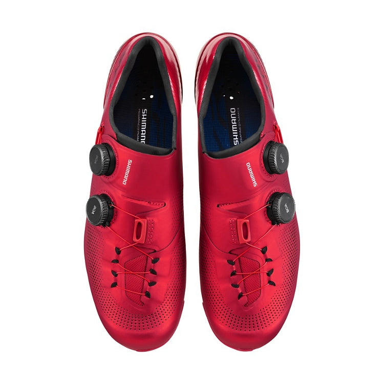 SHIMANO Sphyre RC9 SHRC 903 Road Cycling Shoes - Red-Road Cycling Shoes-