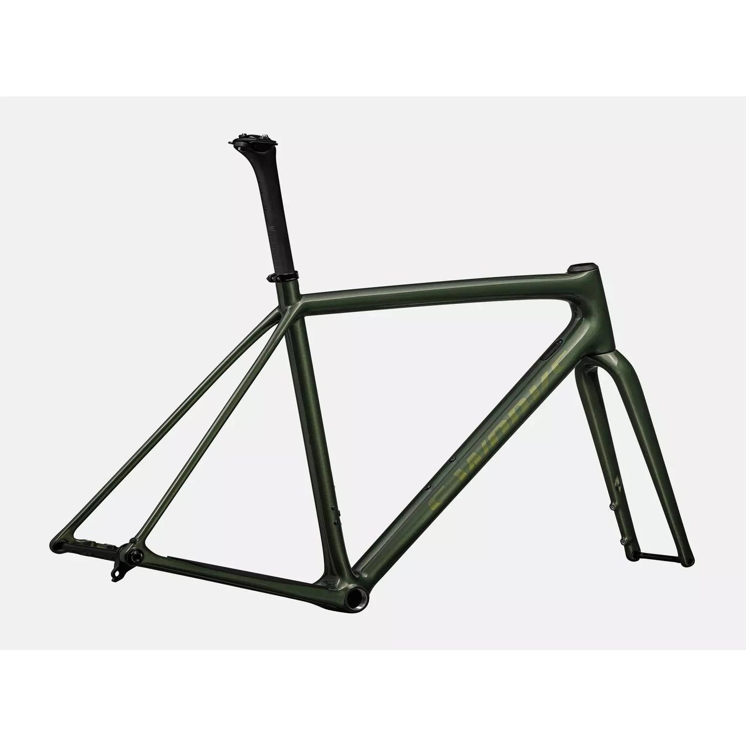 SPECIALIZED S WORKS Crux Gravel Frameset - Gloss Cypress Metallic / Viavi Gold to Silver Pearl