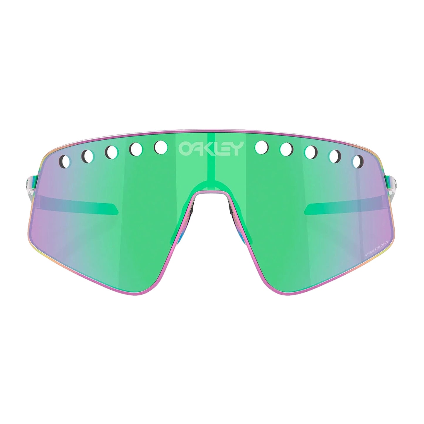 OAKLEY Sutro Ti Sweep Eyewear - Polished Oil Slick Prizm Road Jade