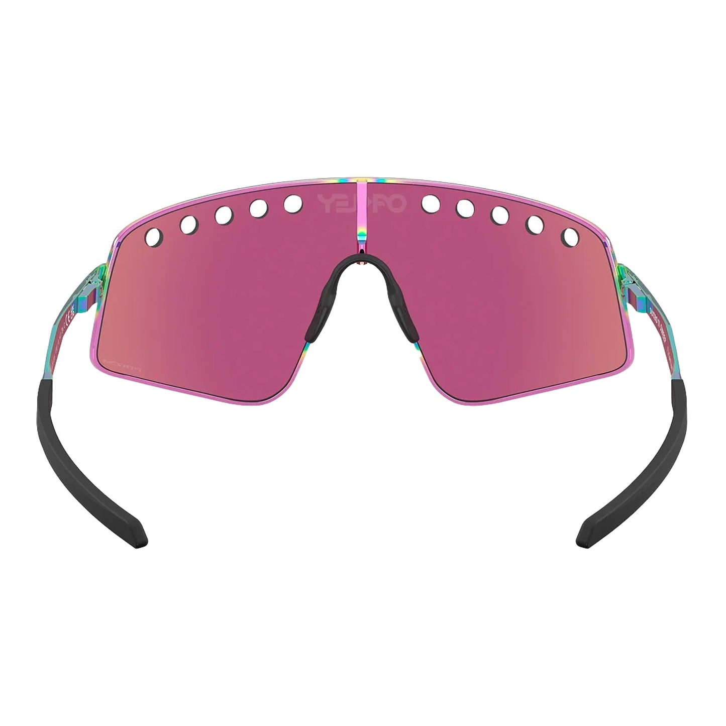 OAKLEY Sutro Ti Sweep Eyewear - Polished Oil Slick Prizm Road Jade