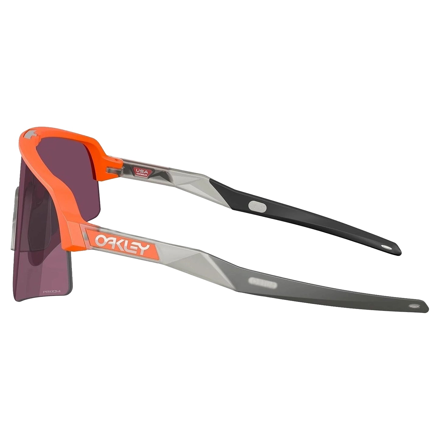 OAKLEY Sutro Lite Sweep Eyewear - Mate Neon Orange Prizm Road Black