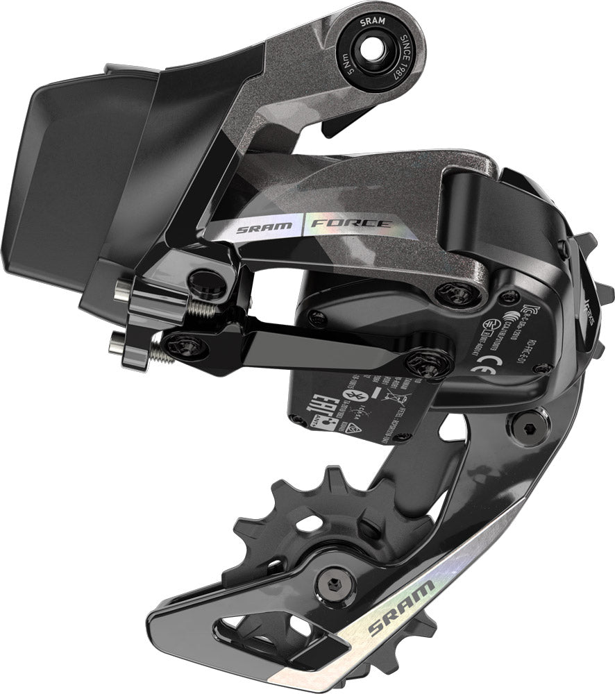 SRAM Force AXS D2 12s Rear Derailleur - Shadow black 36t max-Rear Derailleurs-710845892165