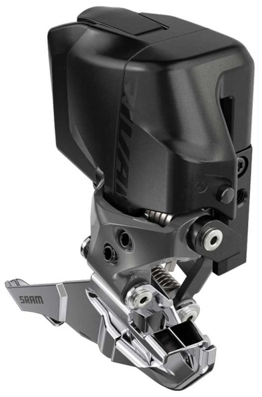 SRAM Rival eTap AXS 2x12s D1 Front Derailleur Braze On - Black Grey-Front Derailleurs-710845864698