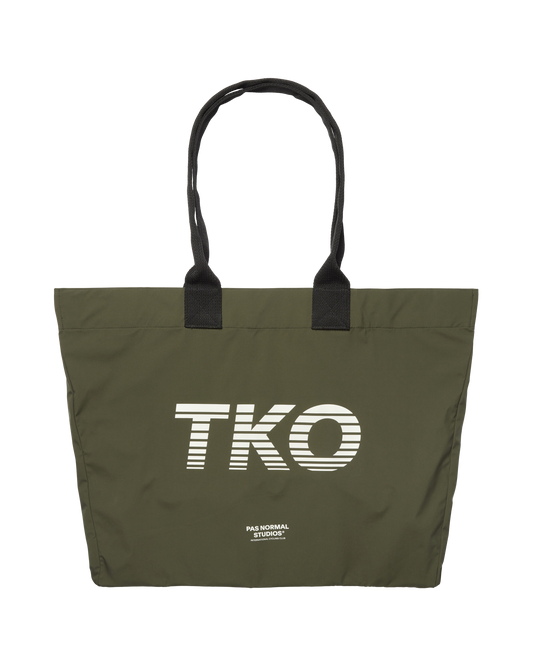 PAS NORMAL STUDIOS TKO Shield Tote Bag AW24 - Olive