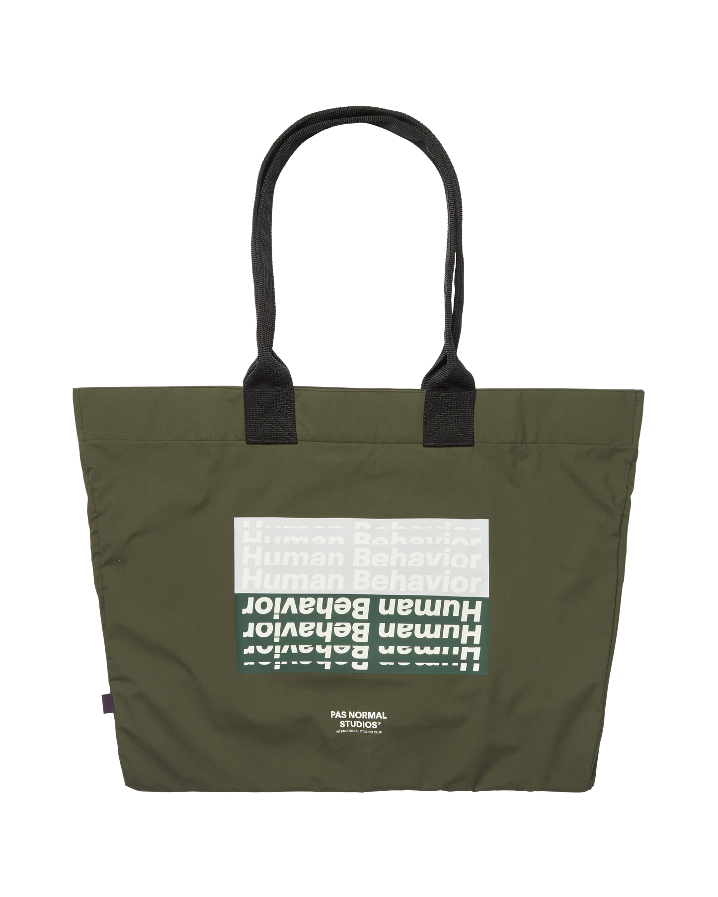 PAS NORMAL STUDIOS TKO Shield Tote Bag AW24 - Olive