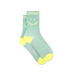 PAUL SMITH Women Ribbed Socks - Mint-Casual Socks-5059970338564