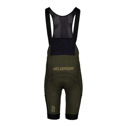 VELODROM RaceDay Cargo Bib Shorts SS24 - Olive Green