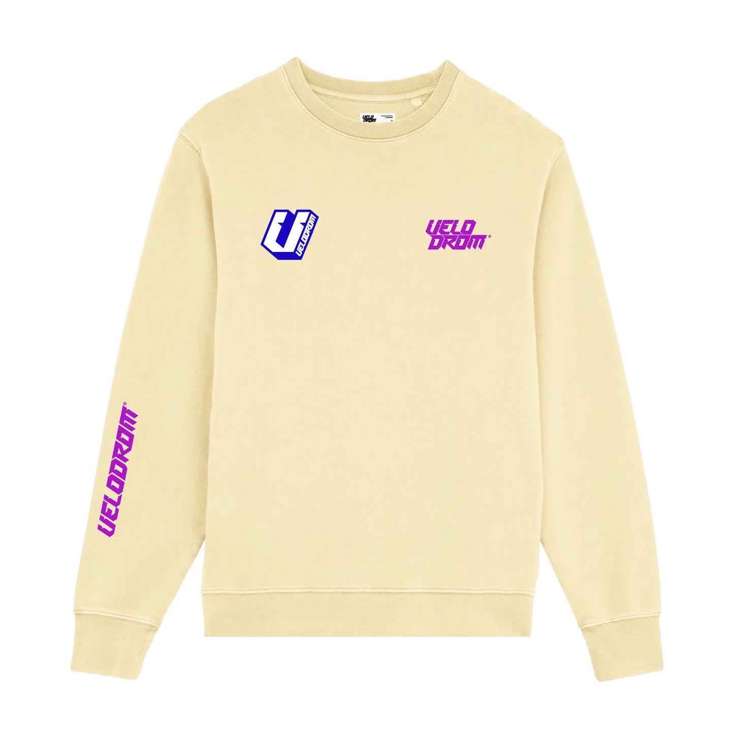 Velodrom Casual Sweatshirt - Vanilla/Neon