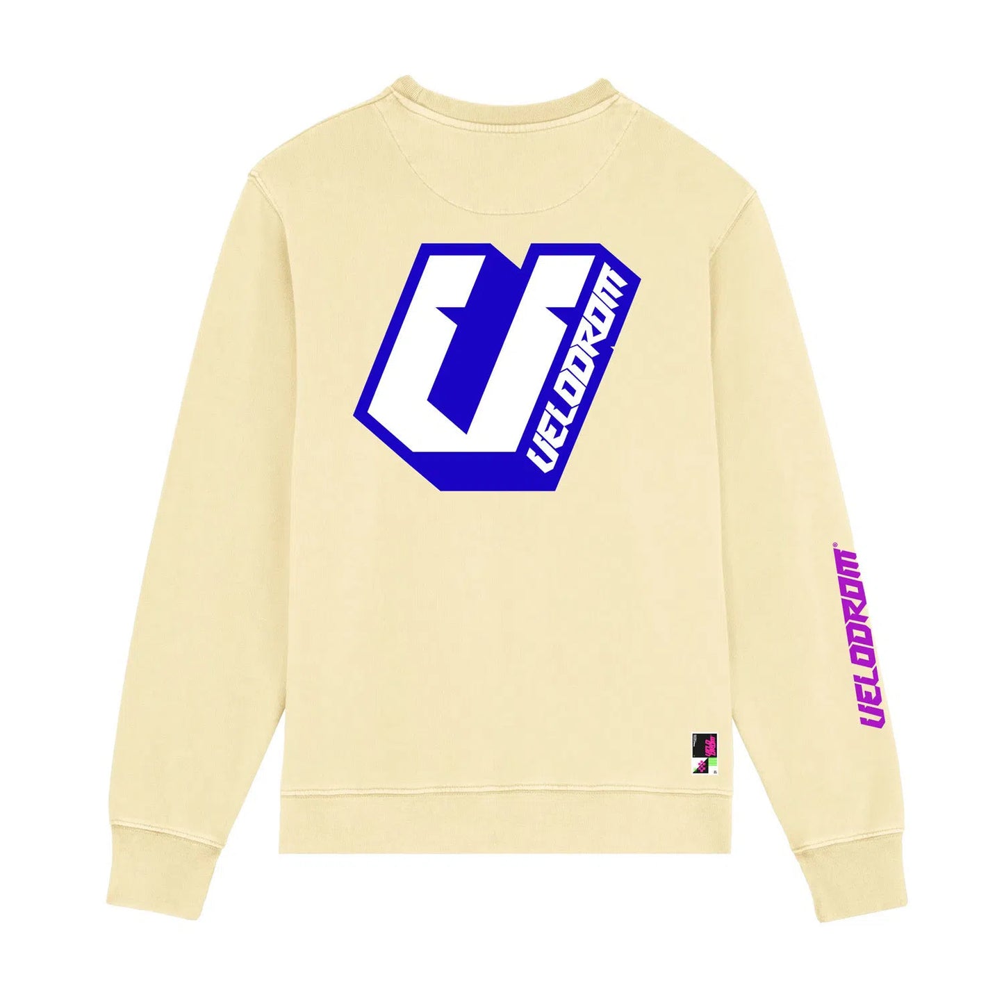 Velodrom Casual Sweatshirt - Vanilla/Neon