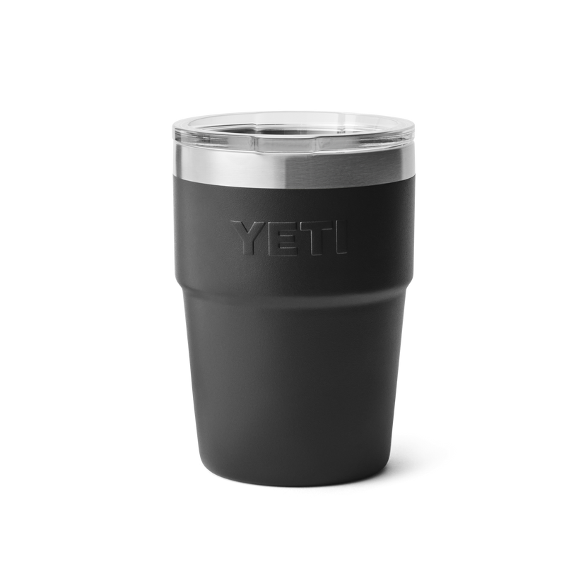 YETI Rambler 16 OZ 473ml Tumbler Stackable Cup - Black