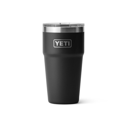 YETI Rambler 20 OZ   591 ML Rambler Stackable TAZA - Black