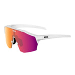 KOO Sonnenbrillen Alibi - Weiß Matt/Fuchsia Photochromic