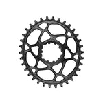 ABSOLUTE BLACK Oval Chainring 34T Direct Mount, 3 mm Offset, 148 BOOST SRAM 1x1012 Speed - Black Aluminum.