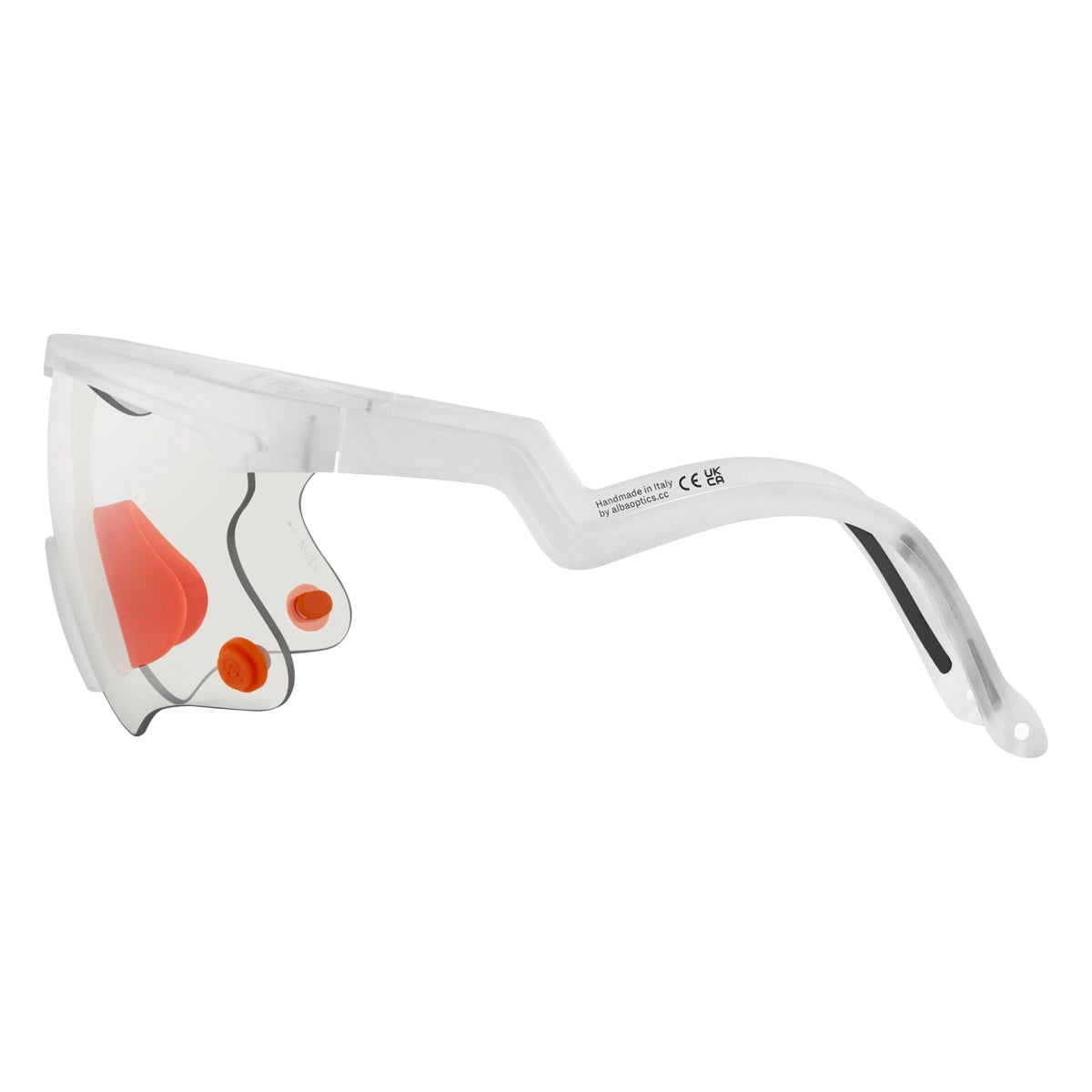 ALBA OPTICS Eyewear DELTA - WHITE ULTRA VZUM™ FLENS ROCKET