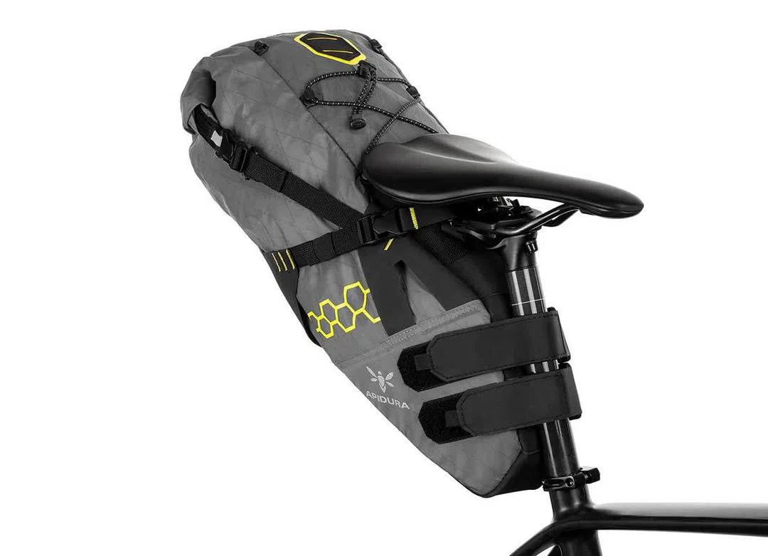 APIDURA Backcountry Saddle Pack 14L - Grey-Saddle Bags-81643142