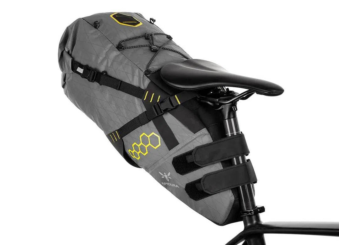 APIDURA Backcountry Saddle Pack 17L - Grey-Saddle Bags-83773062