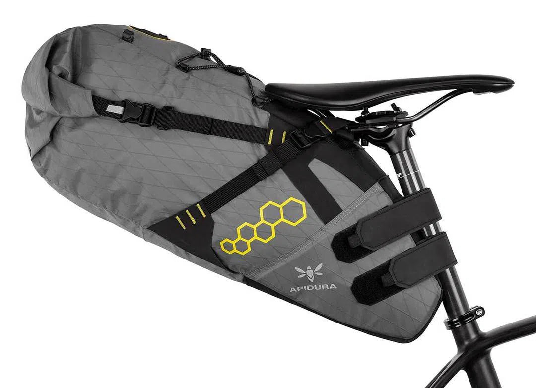 APIDURA Backcountry Saddle Pack 17L - Grey-Saddle Bags-83773062