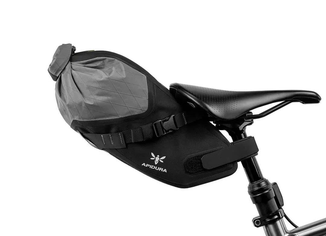 APIDURA Backcountry Saddle Pack 4.5L - Carbon Black-Saddle Bags-5060422140666